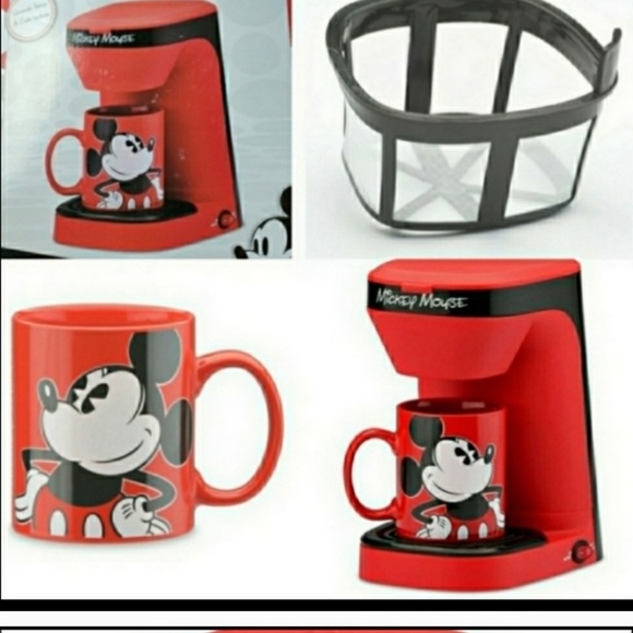 Mickey Mouse Single Cup Coffee Maker 